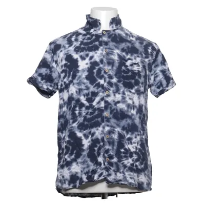 Korte mouwen shirt (Blauw, Wit) van The Urban Project Katoen, Elastaan