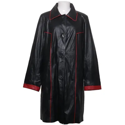 Leather coat (Black, Red) from Mondial Leather
