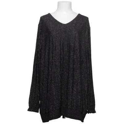 Sweater (Gray, Silver) from Zhenzi Elastane, Metallic fiber, Polyamide
