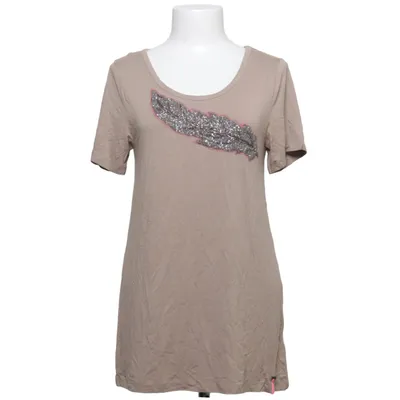 T-shirt (Brown) from Moxy Copenhagen Elastane, Viscose