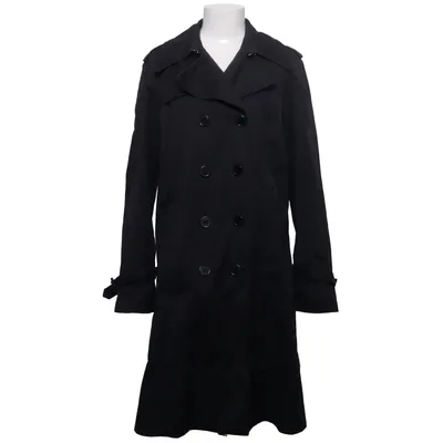 Trenchcoat (Svart) från Lindex Bomull, Elastan, Polyester