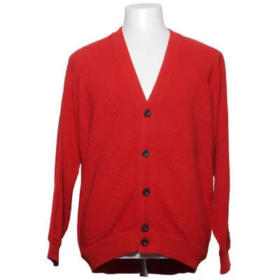 Cardigan (Rouge) de Carlo Colucci Acrylique, Coton