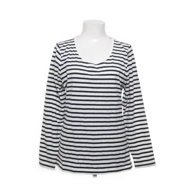 Long sleeve T-shirt (White, Blue) from Bondelid Elastane, Organic cotton