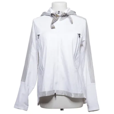 Capuchon sweater (Wit, Zilver) van Bogner Katoen, Elastaan, Polyamide