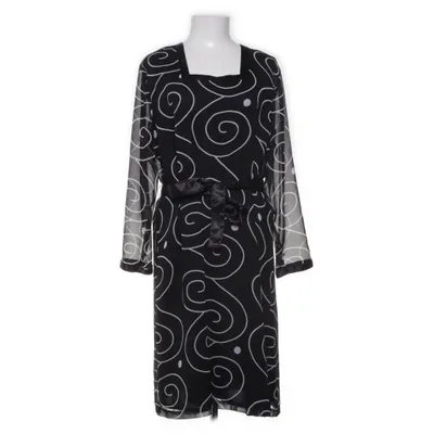 Långklänning (Svart, Vit) från Jacett Polyester