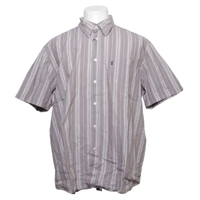 Korte mouwen shirt (Bruin, Wit) van Lerros Katoen