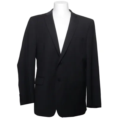 Blazer (Black) from Turo Tailor Elastane, Polyester, Viscose, Wool