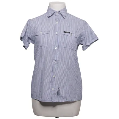 Short sleeve shirt (Blue, White) from Jim Thompson