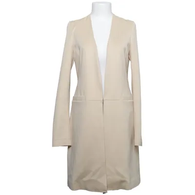 Coat (Beige) from Siste's Elastane, Polyester