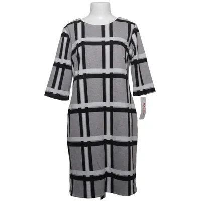 Jurk (Grijs, Zwart, Wit) van Adika Polyester