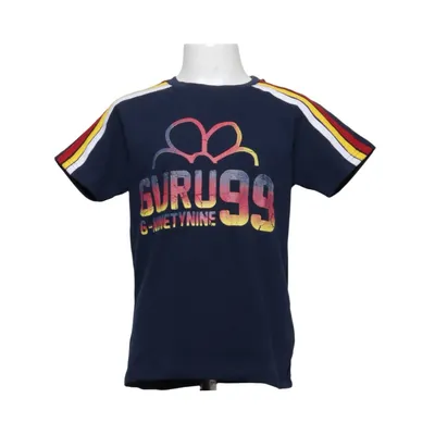 T-shirt (Blå, Flerfärgad) från Max Collection Bomull, Elastan