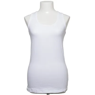 Tank Top (White) from Basic U Cotton, Elastane