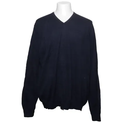 Pull-over (Noir) de Alan Paine Cachemire, Coton