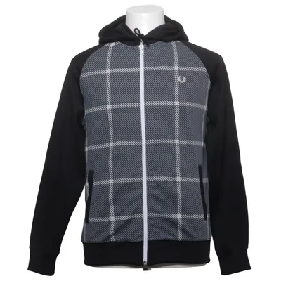 Sweat à capuche (Noir, Gris) de Fred Perry Sportswear Coton, Polyester