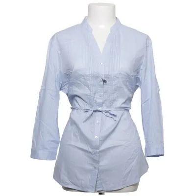 Blouse (Blauw, Wit) van Garden Romantic Katoen