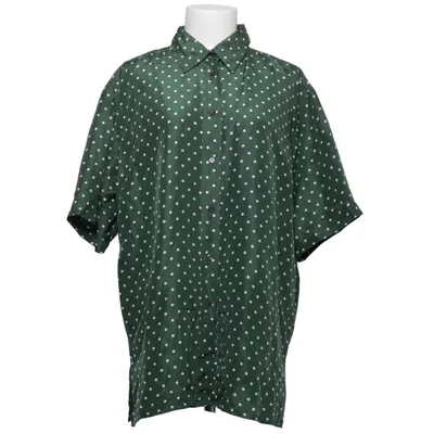 Chemise à manches courtes (Vert) de Michele Boyard Soie
