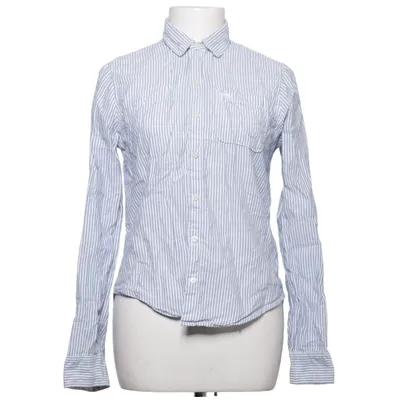 Skjorta (Blå, Vit) från Abercrombie & Fitch Bomull