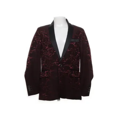 Smoking blazer (Rood, Zwart) van BB Boum Katoen, Polyester
