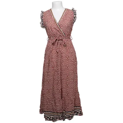 Maxikjole (Beige, Rød) fra Algo Bonito Viscose
