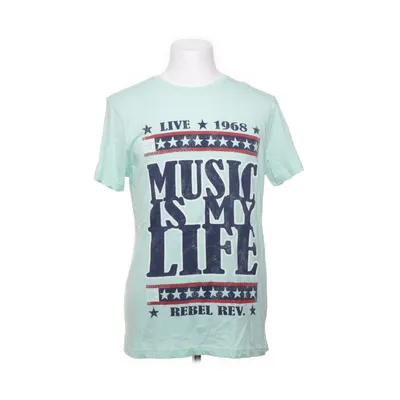 T-shirt (Turquoise) van Jeans & Clothes Katoen