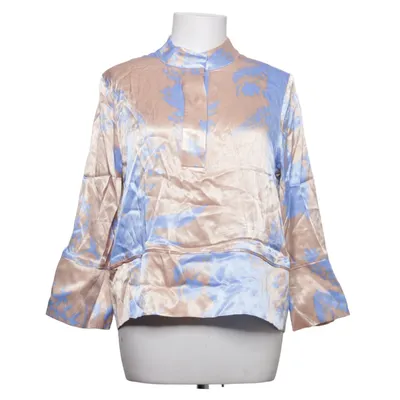 Blouse (Blue, Beige) from Norr Viscose