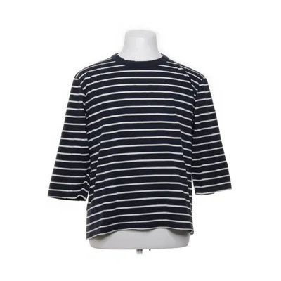 Långärmad t-shirt (Blå, Vit) från HOPE Stockholm Ekologisk bomull