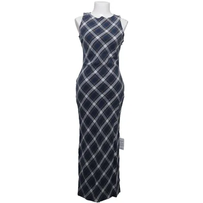 Maxi dress (Blue, White, Yellow) from ASOS Design Cotton