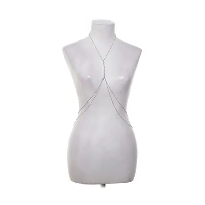 Kroppssmycke (Silverfärgad) Okänd metall