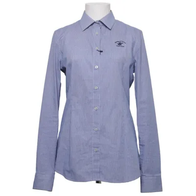 Shirt (Blue, White) from Beverly Hills Polo Club Cotton, Elastane