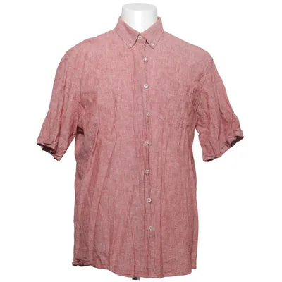 Korte mouwen shirt (Rood) van Murrey Katoen, Linnen
