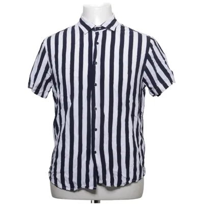 Chemise à manches courtes (Noir, Blanc) de Denim & Flower Viscose