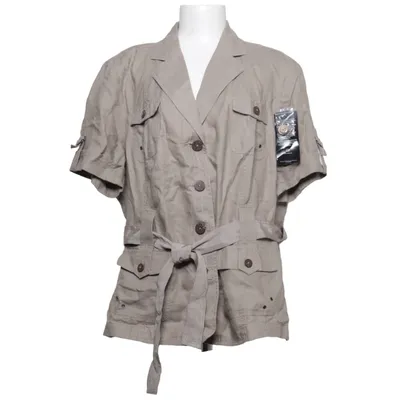 Korte mouwen shirt (Beige) van Canda C&A Linnen