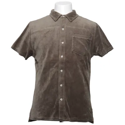 Kortärmad skjorta (Brun) från Lagency Bomull, Polyester