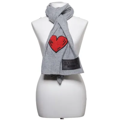 Sjaal (Grijs) van Boutique Moschino Kasjmier, Polyamide, Viscose, Wol