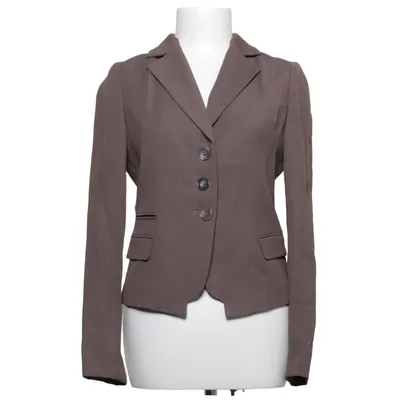 Blazer (Bruin) van Patrizia Pepe Acetaat, Elastaan, Polyester, Viscose, Wol
