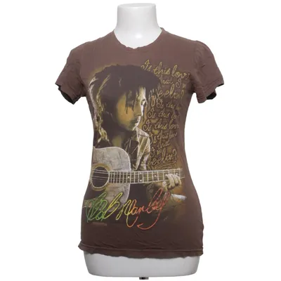 T-shirt (Braun) von Zion Rootswear Baumwolle