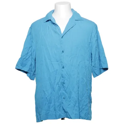 Short sleeve shirt (Blue) from Zara Lyocell