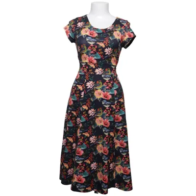 Klänning (Svart, Flerfärgad) från Cissi och Selma Bomull, Elastan