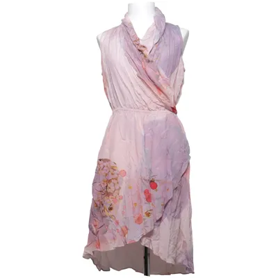 Klänning (Rosa, Flerfärgad) från Blush Hour Polyester, Silke