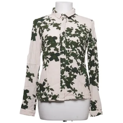 Bluse (Beige, Grün) von Ichi Viskose