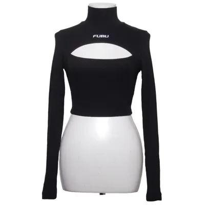 Crop top (Svart) från Fubu Bomull, Elastan