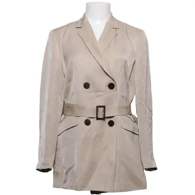 Kavaj (Beige) från Massimo Dutti Kupro, Viskos
