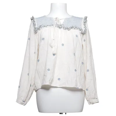 Blouse (Blanc, Bleu) de Pigalle