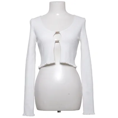 Crop top (Vit) från Dilvin Knit Elastan, Polyamid, Polyester, Viskos