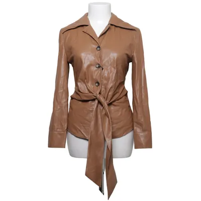 Blazer (Brun) fra Nanushka Polyester, Polyurethan