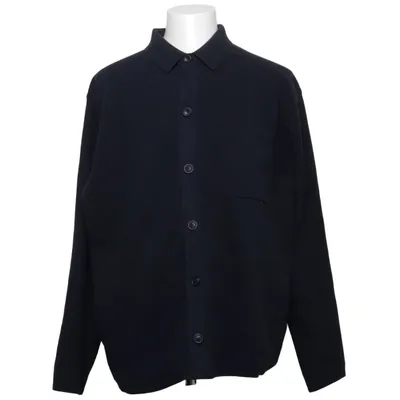 Cardigan (Black) from Uniqlo Cotton, Recycled polyester, Viscose
