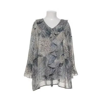 Blus (Grå, Flerfärgad) från Plus Polyester