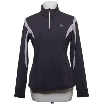 Trainingsoberteil (Schwarz, Beige) von Descente Elasthan, Polyamid