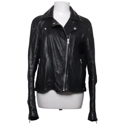 Bikerjakke (Sort) fra Tigha Polyester