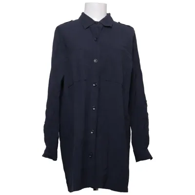 Chemise (Bleu) de Zara Woman Coton, Polyuréthane, Viscose